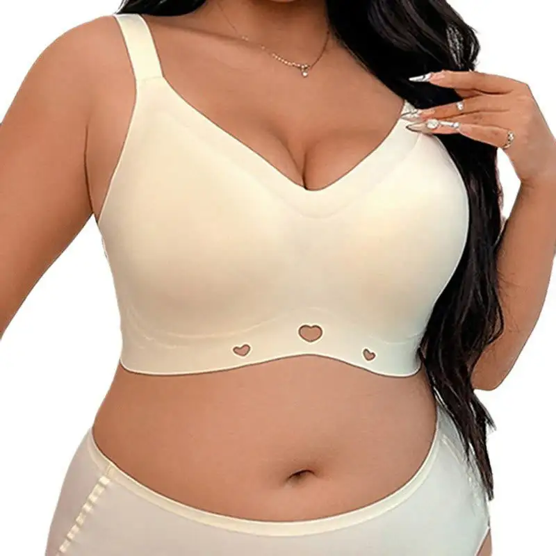 Soft Seamless Neck Wireless Bra