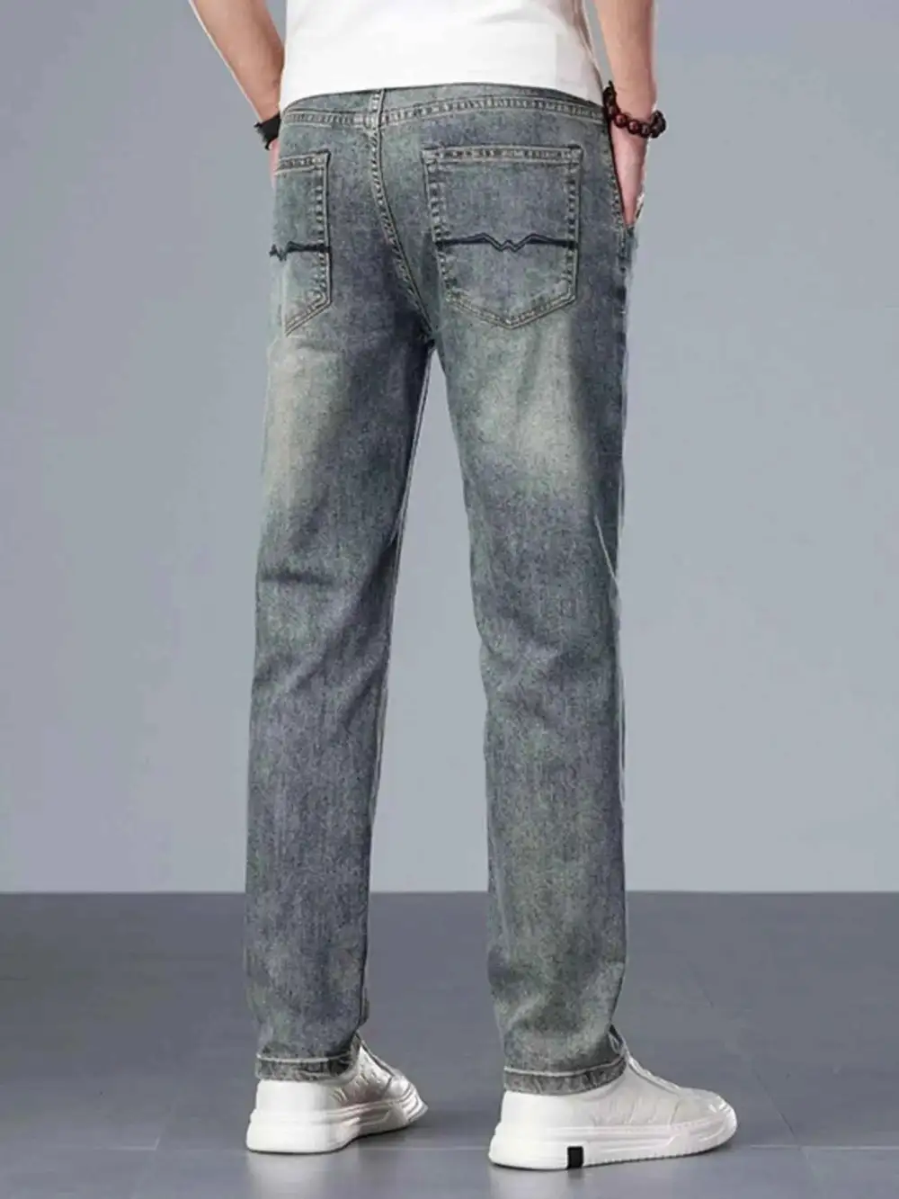 Washed Slim Fit Jeans