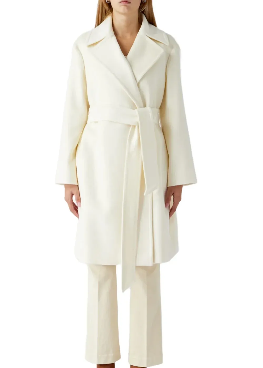 Long Sleeve White Coat