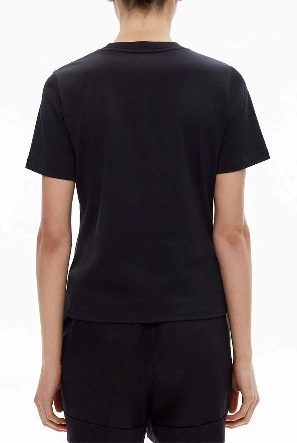 Solid Color Pure Cotton T-Shirt