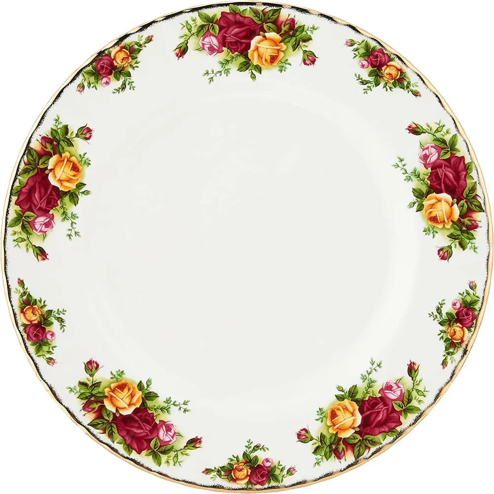 Royal Albert Old Country Roses 12-Piece Dinnerware Set, Multi