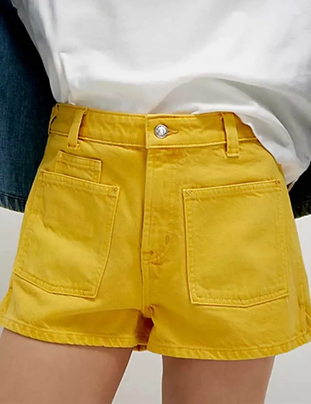 Button Pocket Shorts