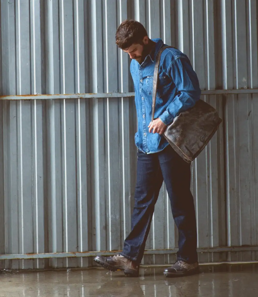 Lug Sole Back Zip Welted Rugged Ankle Boots