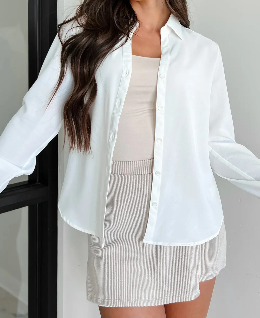 V-Neck Dress Shirt