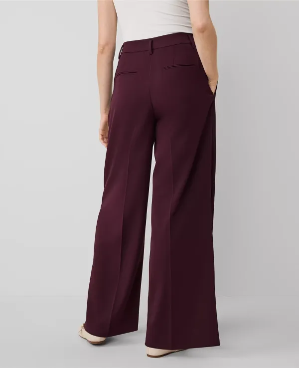 The Pleated Wide-Leg Pant