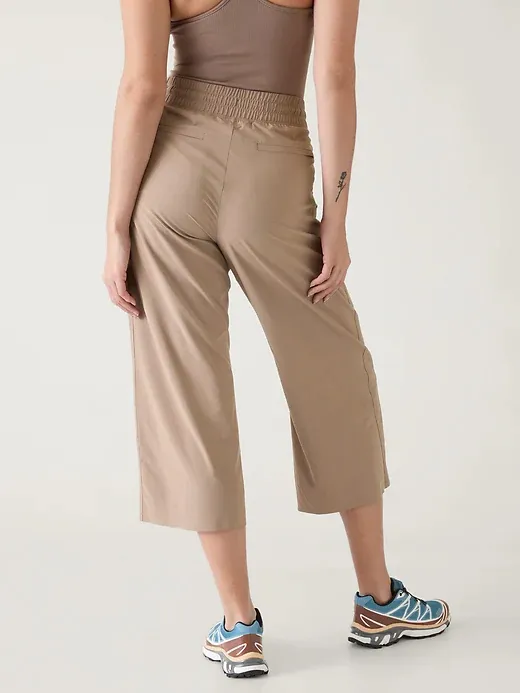 WIDE LEG CROP PANT