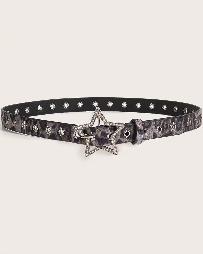 Statement Star Buckle Women's Belt