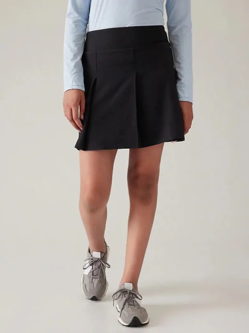 PLEATED UNIFORM SKORT