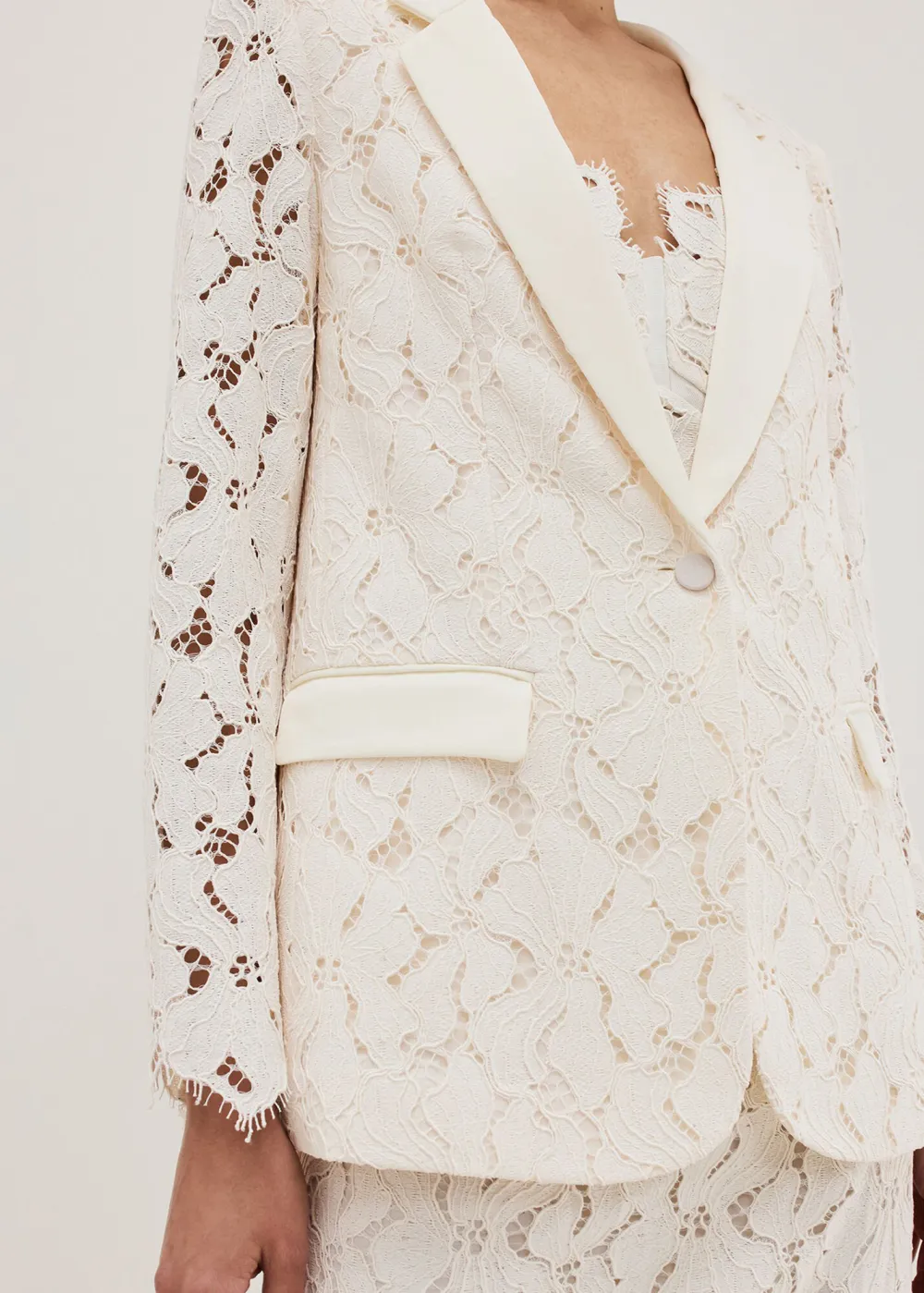 Lady's Sheer And Elegant Blazer