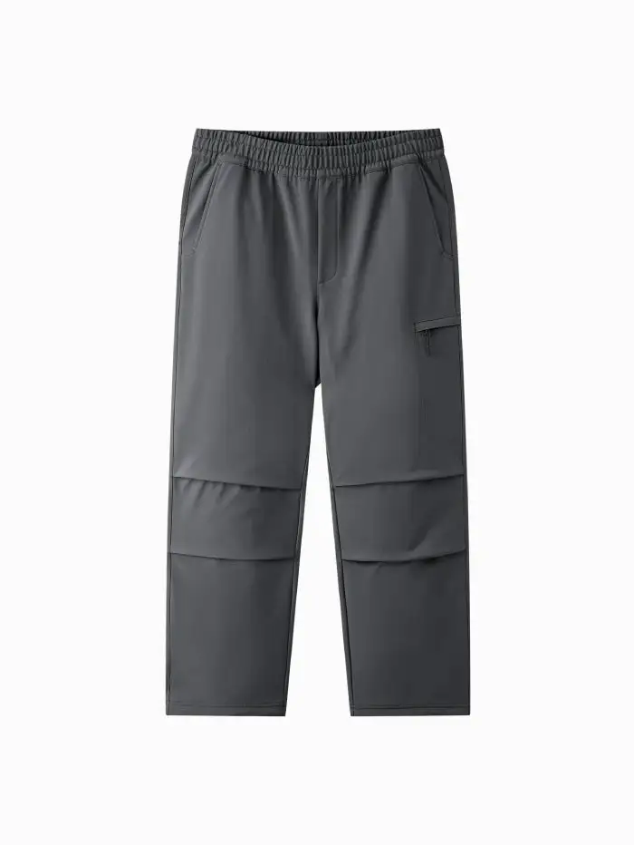 Men's Straight Structured Casual Pants