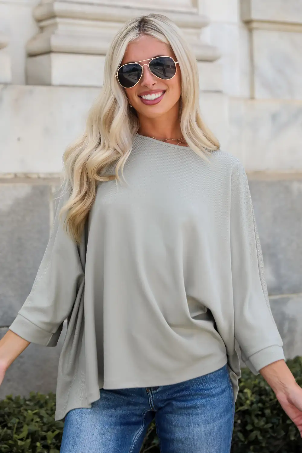 Reagan Oversized Knit Top