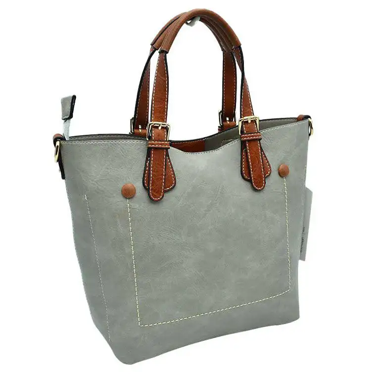 Tote Vegan Leather Shoulder Bag