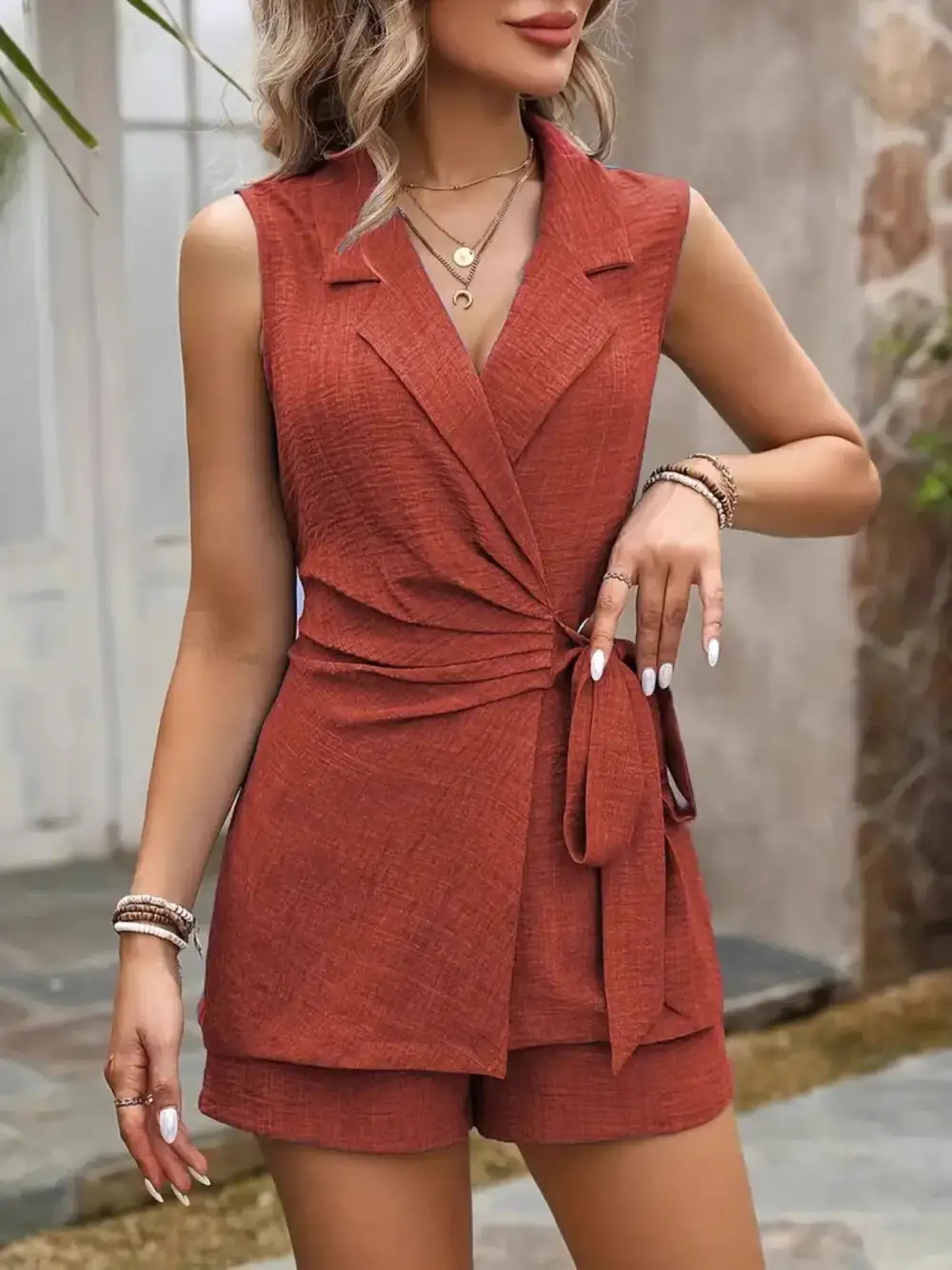 Tie Waist Set
