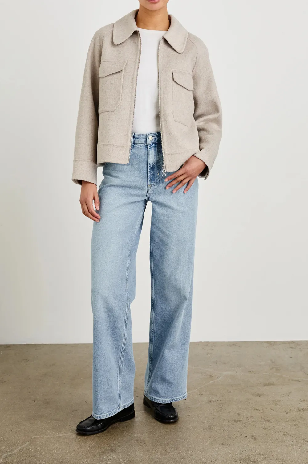 Classic Wool Aviation Jacket