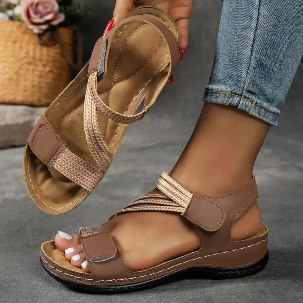 Easygoing Wedge Open Sandals