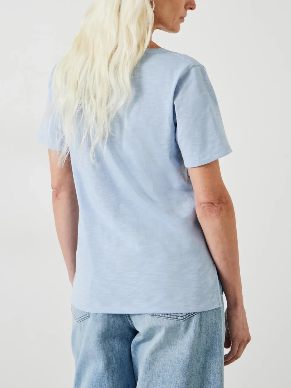 Kali Cotton Slub V-Neck T-Shirt