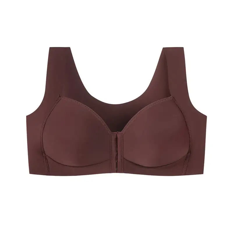 Front Closure Full Coverage Bra Wireless Bra