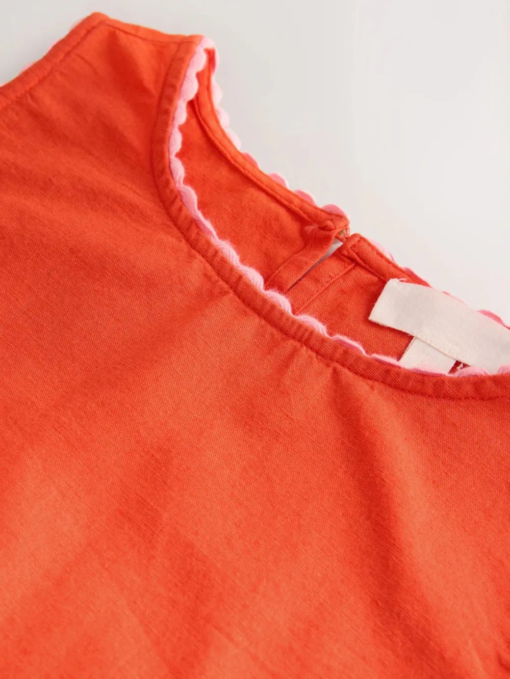 Classic Comfortable Solid Color Round Neck Straight Dress