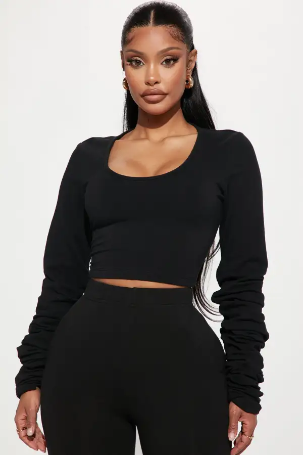 Out For The Day Pant Set - Black