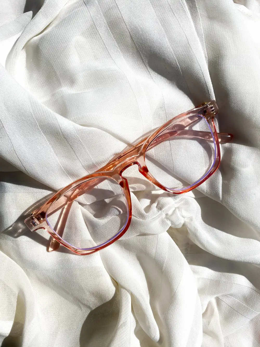 Scalloped Rectangle Frame Sunglasses