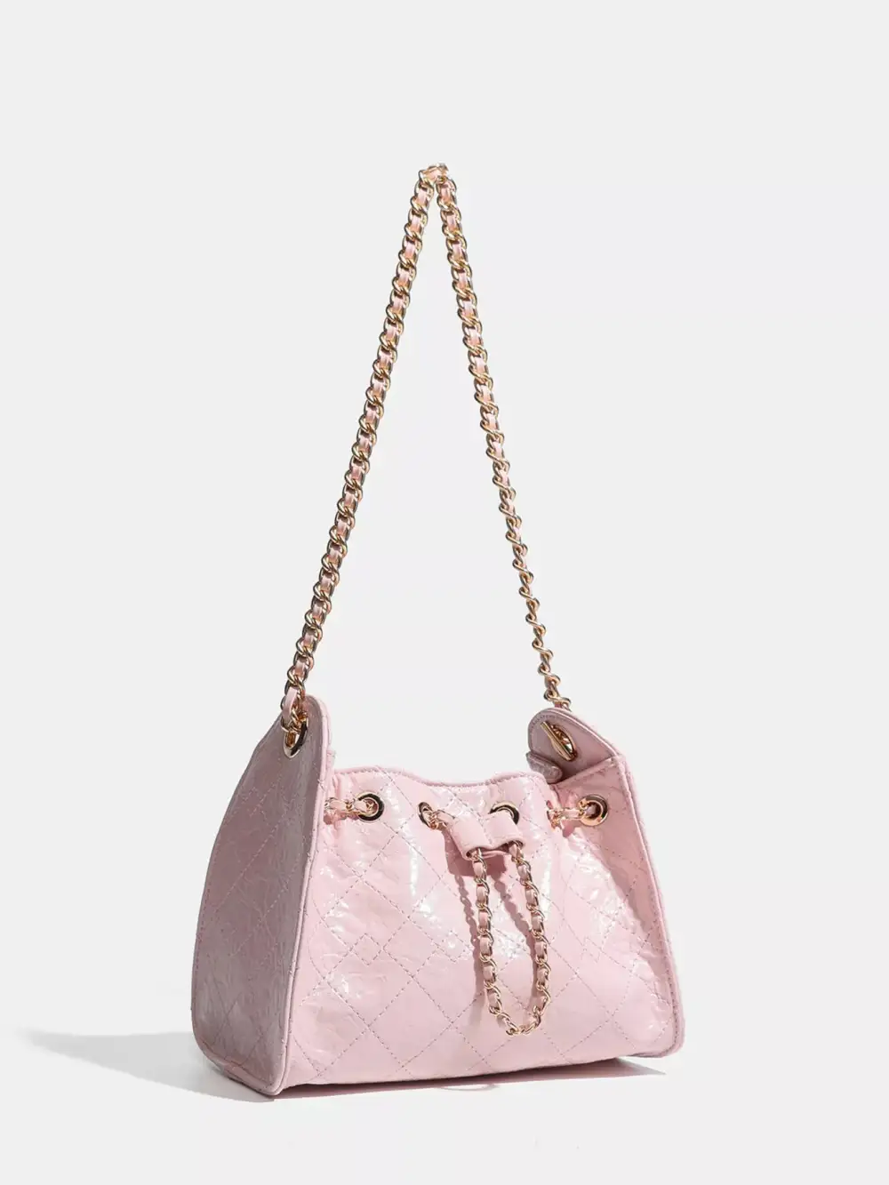 Quilted Chain Crossbody Bag