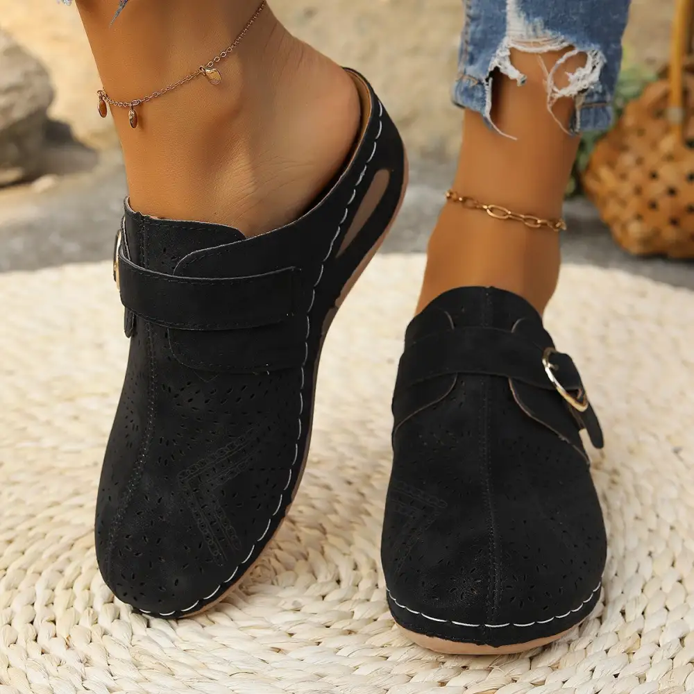 Wedge Round Toe Sandals