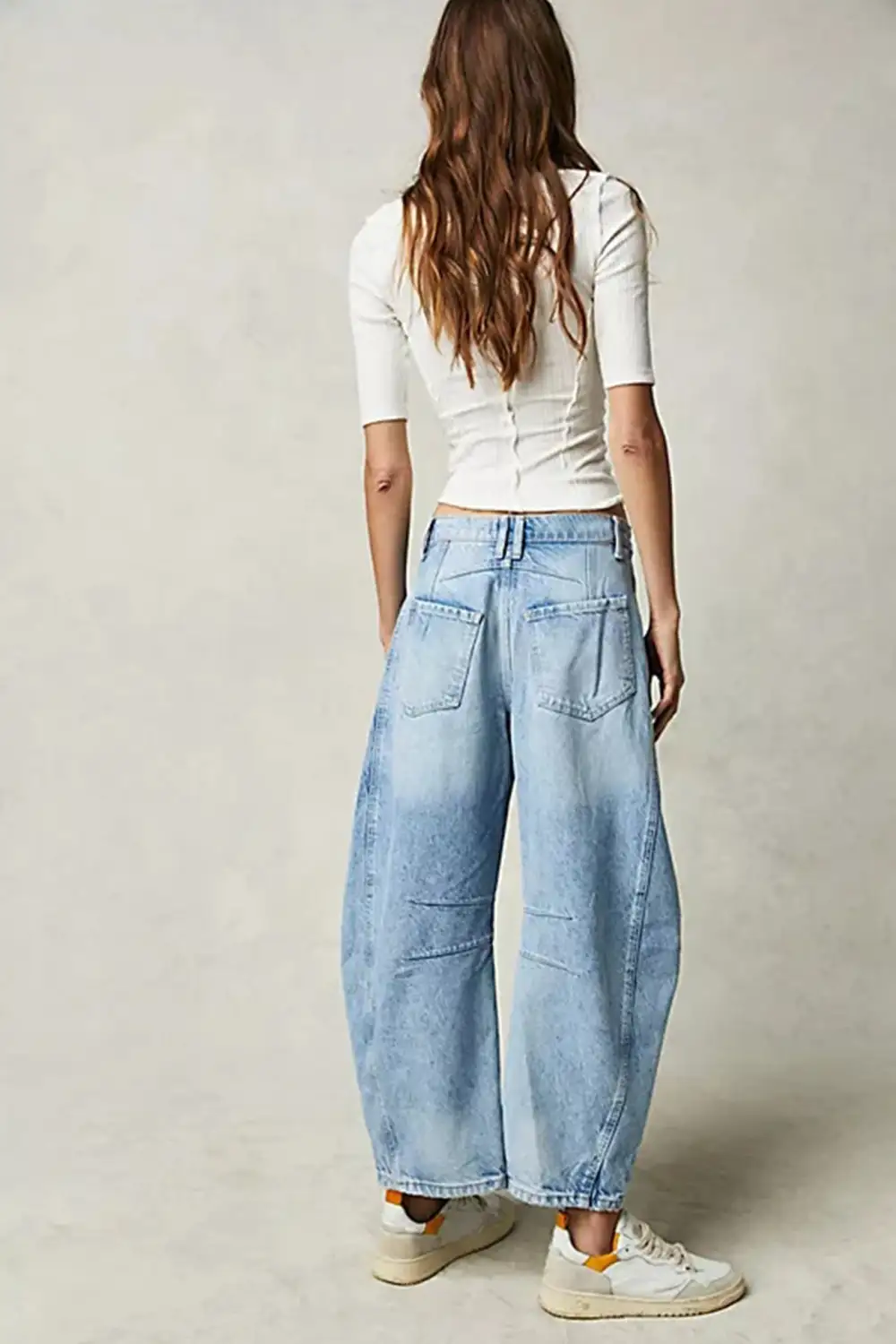 Balloon Leg Relaxed Jeans