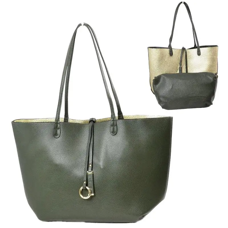 Everyday Tote Vegan Leather Shoulder Bag