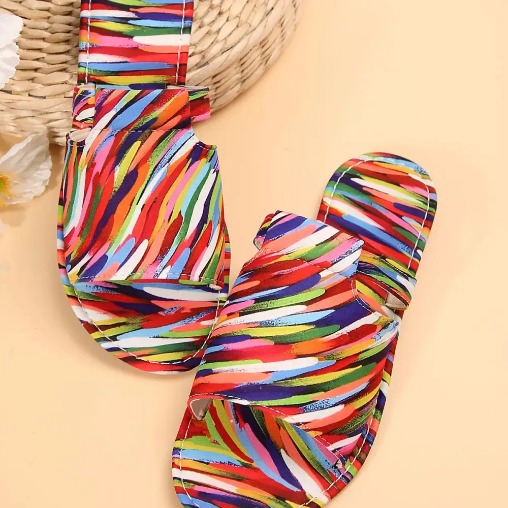 Flats Open Sandals