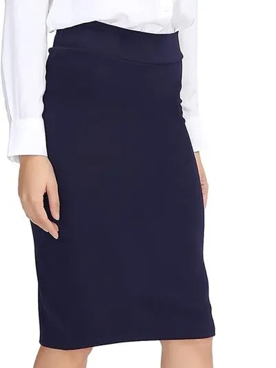 High-Waist Wrap Skirt