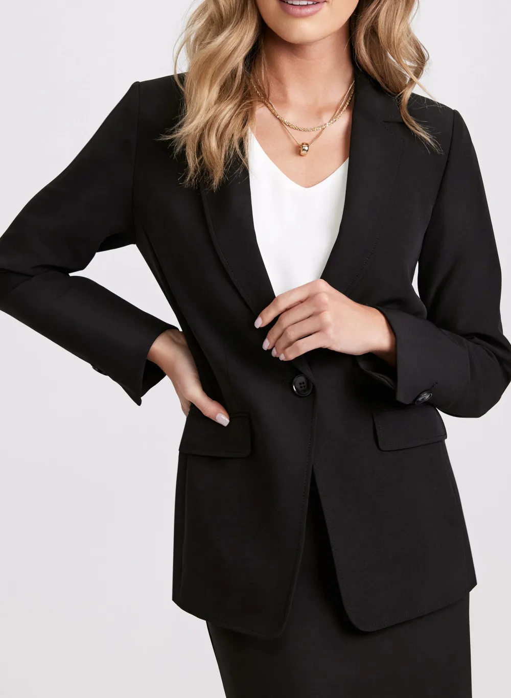 Black Suit Blazer