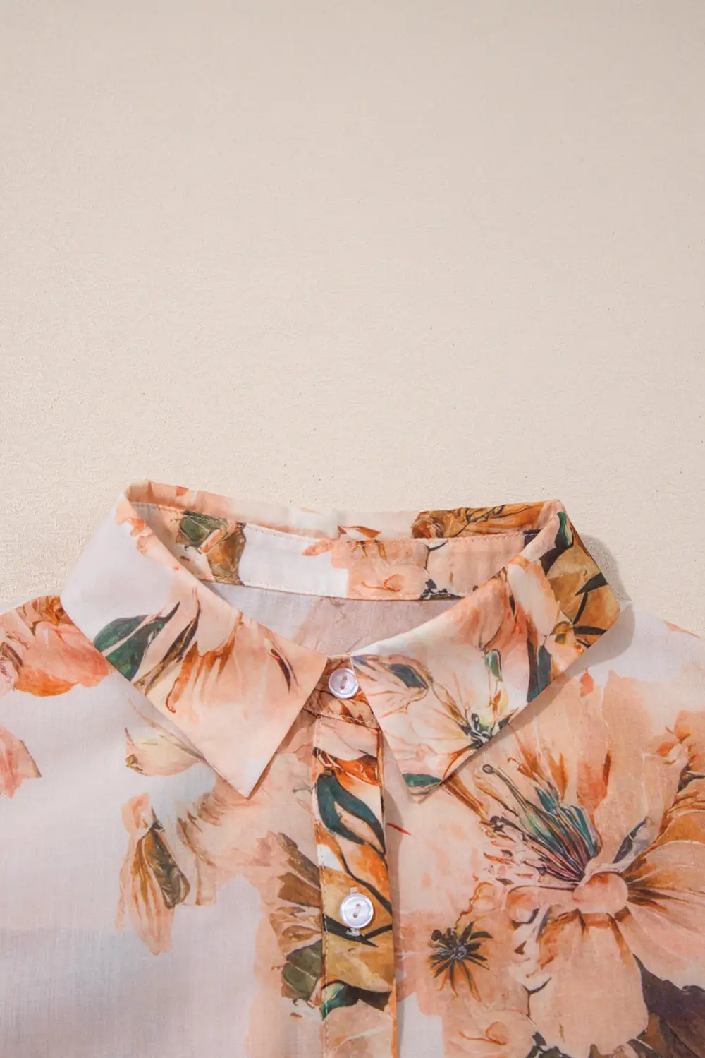 Everyday Floral Puff Sleeve Shirt Blouse