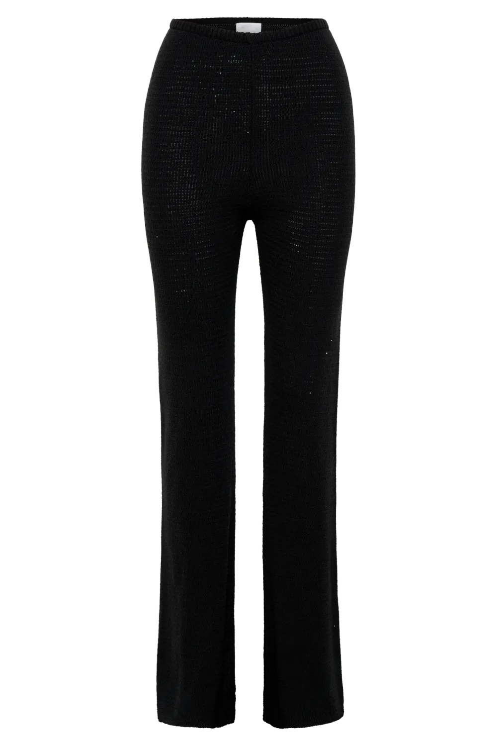 Straight Leg Knit Trousers