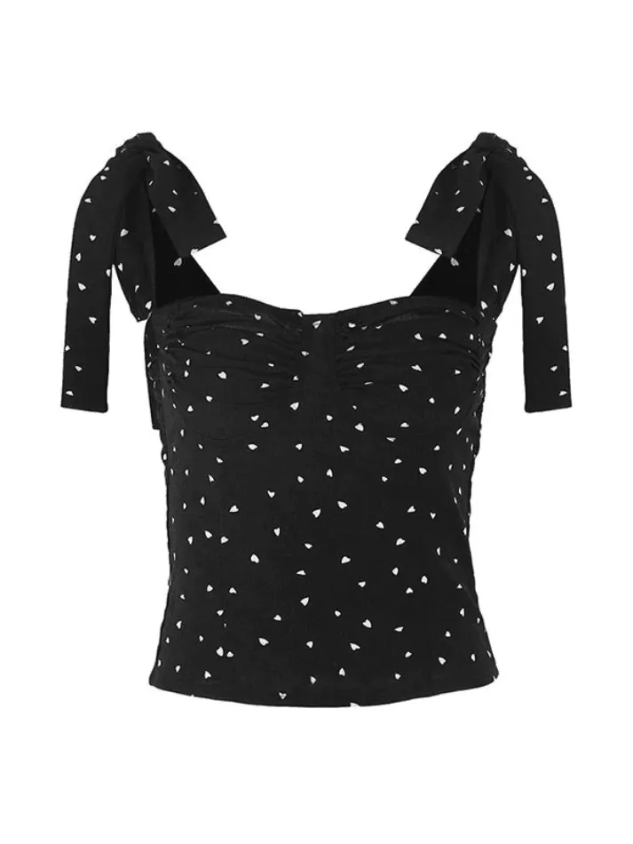 Ruched Cropped Slim-Fit Tank Top