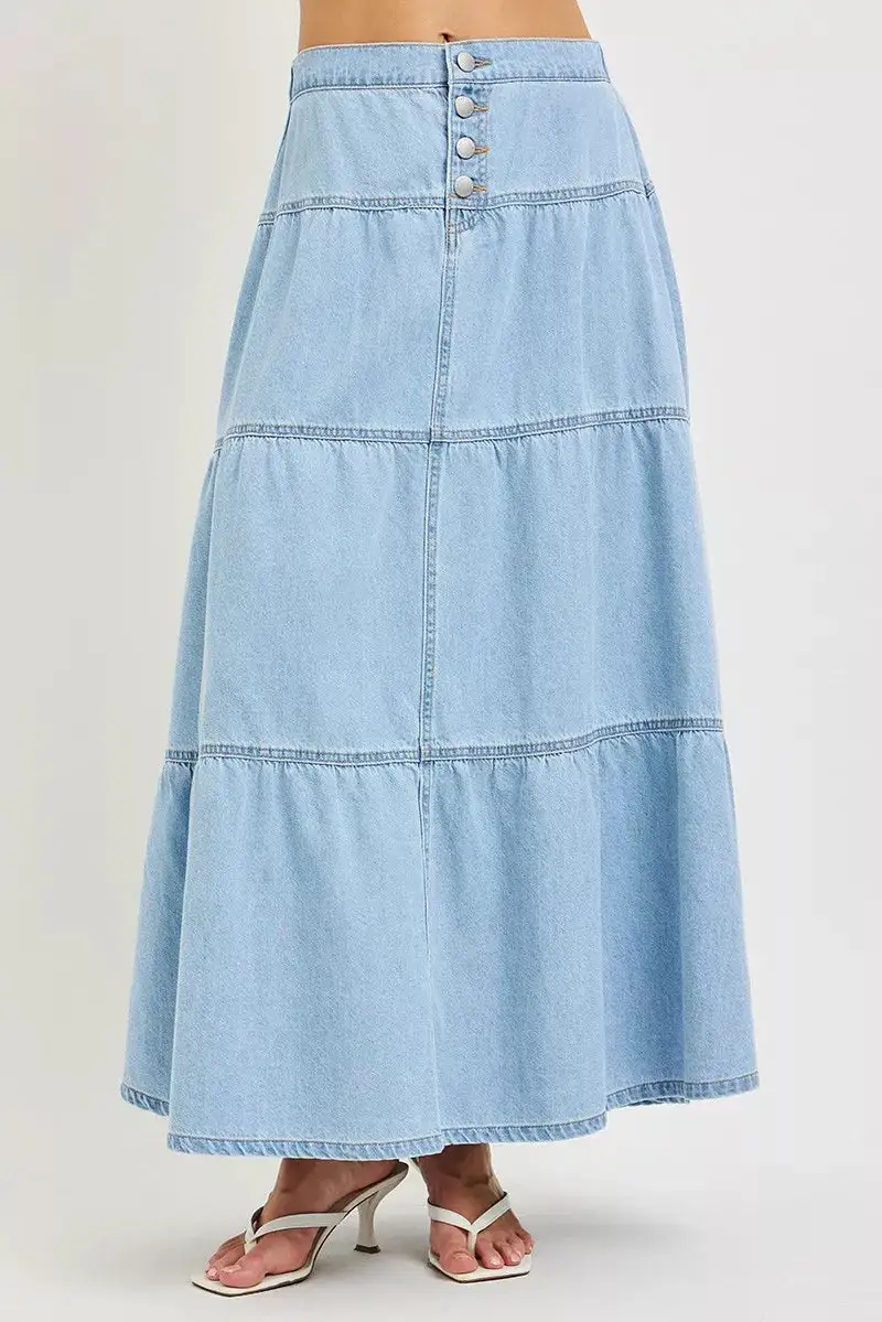 Ruffle Risen Skirt