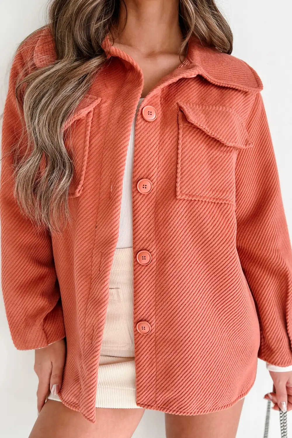 Ribbed Shacket