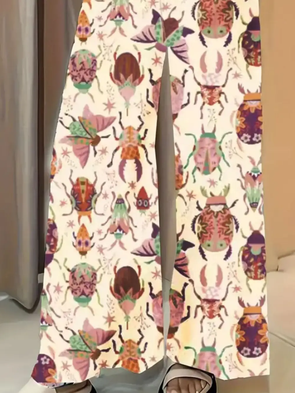 Everyday Printed Wide Leg Pants