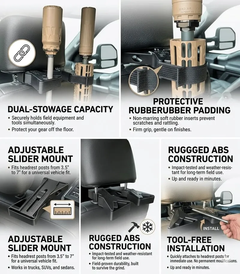 The Ultimate Universal Seat Back supporting structure Rack