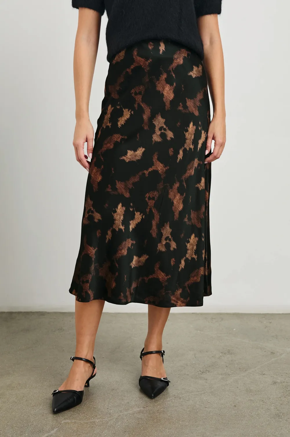 Art Print Women's Long A-Line Skirt