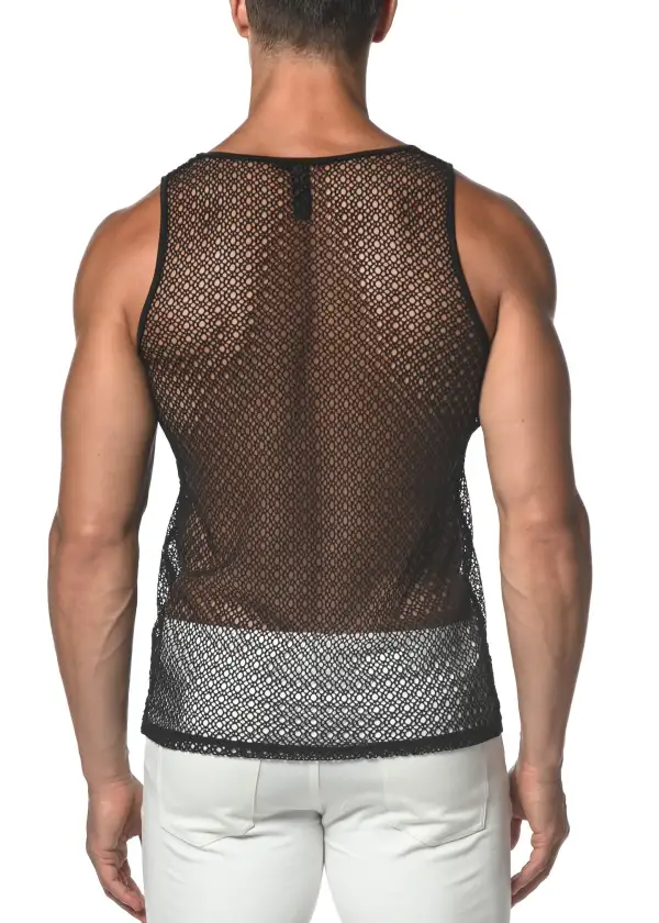Tapered Sleeveless Tank Top