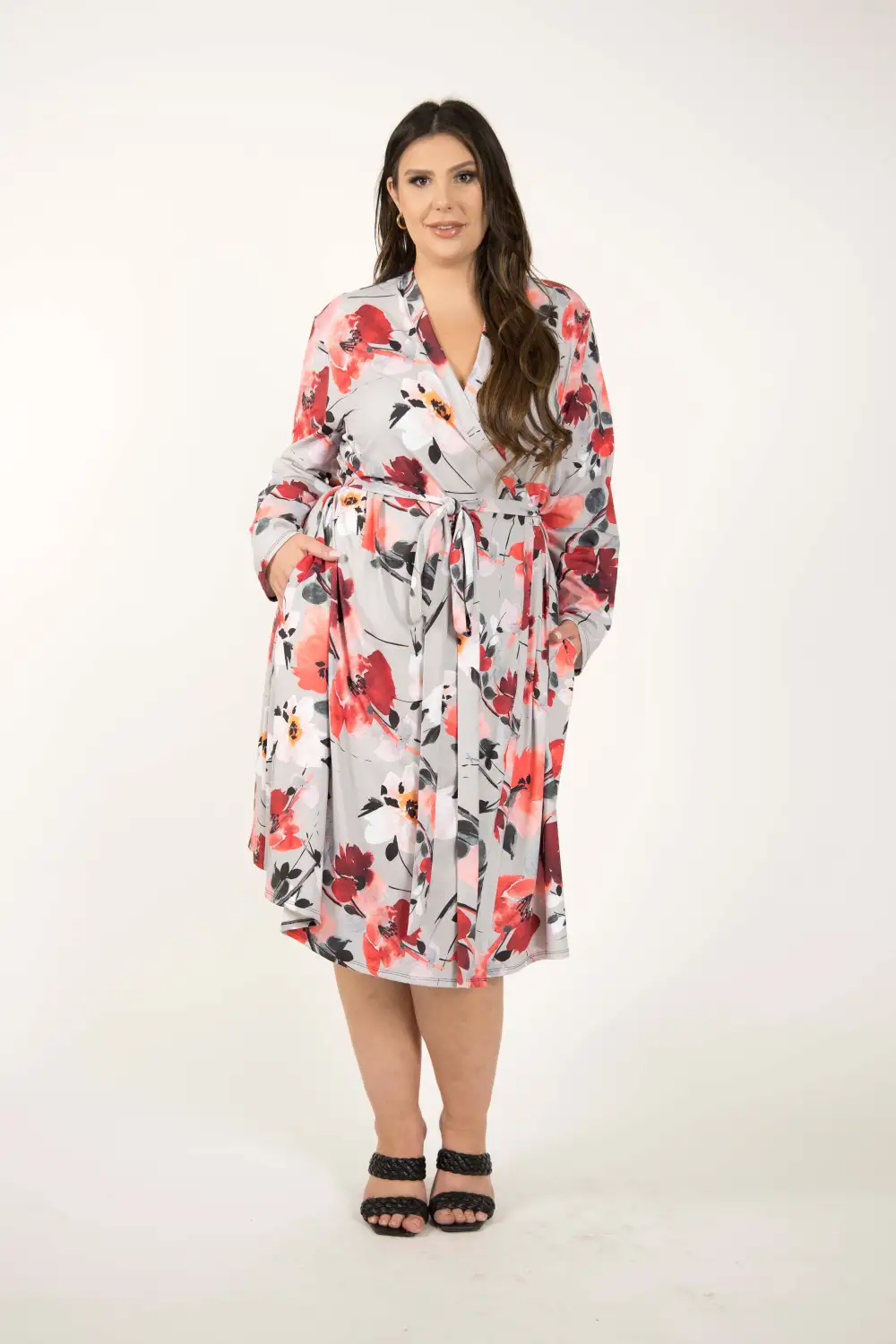 The Perfect Plus Wrap Dress - Maxi