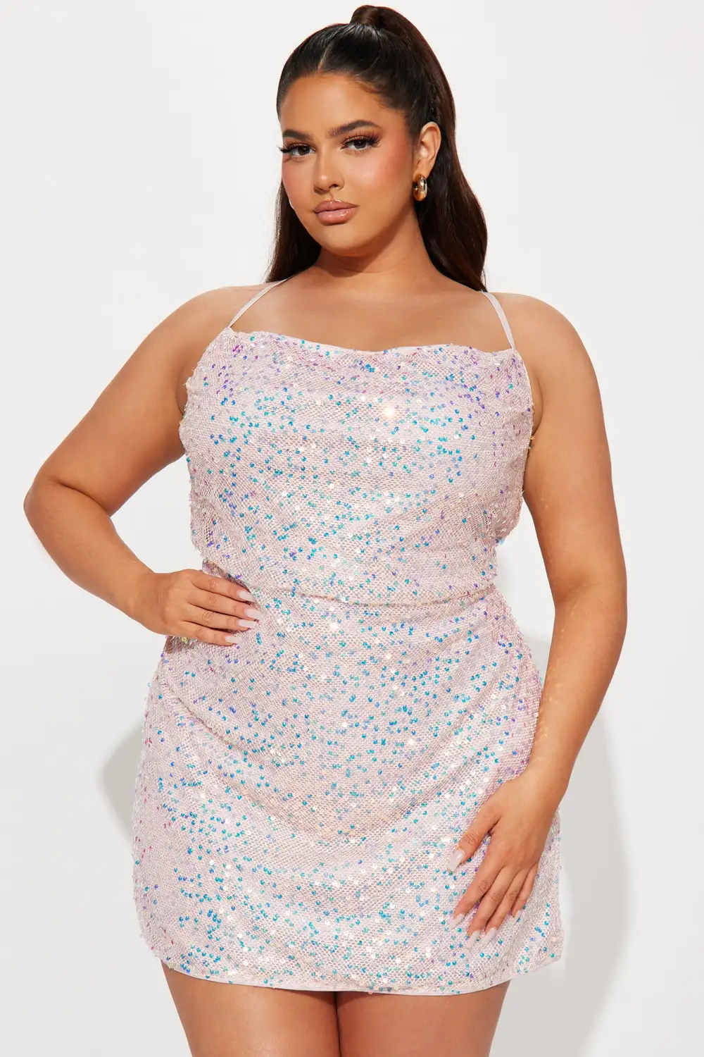 The Secret Mini Dress - Pink