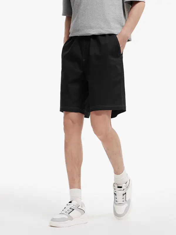 Men's Relaxed-fit Breathable Drawstring Shorts
