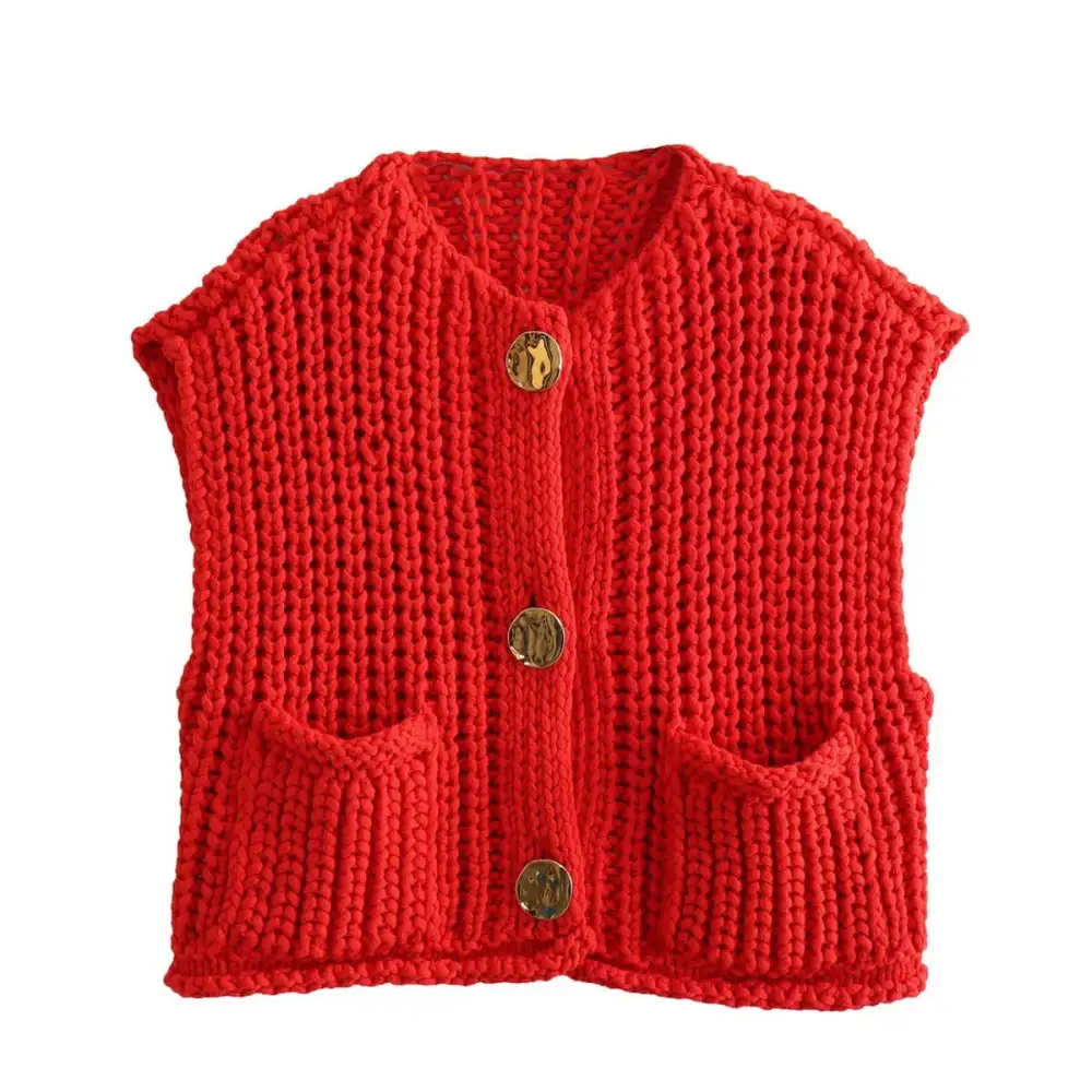 Chunky knit Vest