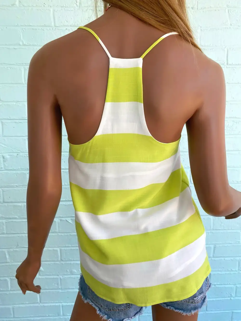 Striped Sleeveless Tank Top