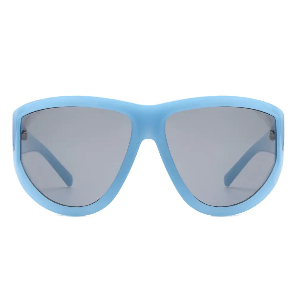 Scalloped Everyday Tinted Frame Sunglasses
