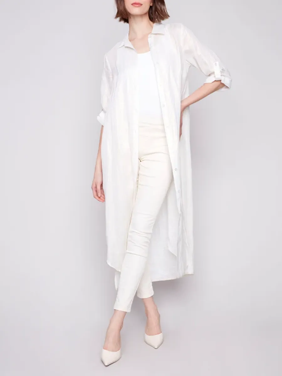 Elegant Solid Color Waist Dress For Women
