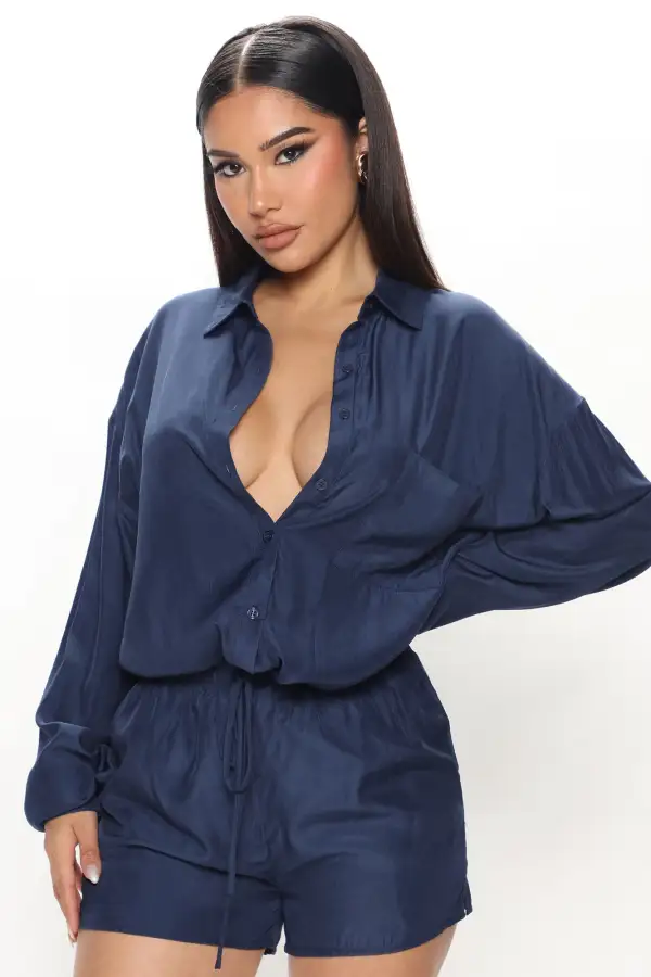 Anita Short Set - Navy