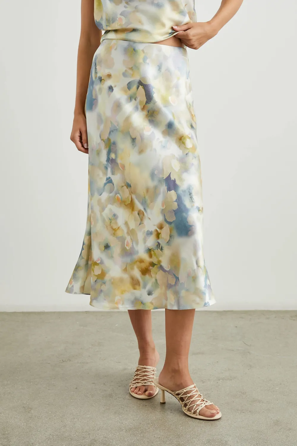 Art Print Women's Long A-Line Skirt