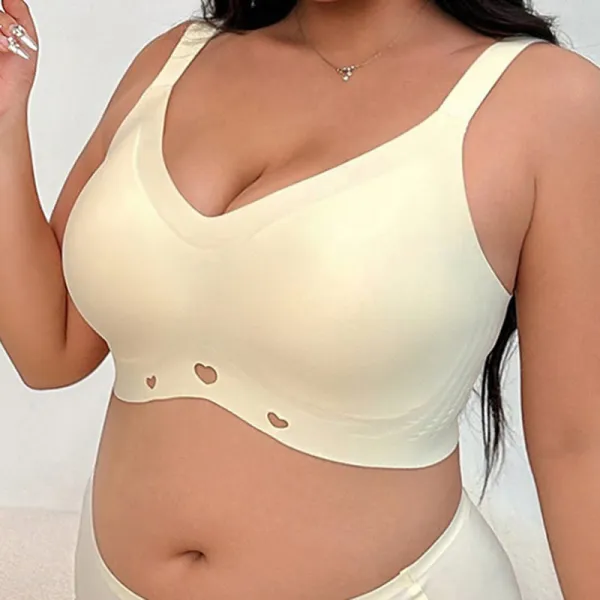 Soft Seamless Neck Wireless Bra